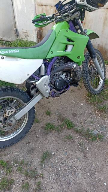 Kawasaki KDX 220, 1996, 220 куб. см. 2х тактный, с пробегом, исправен ...