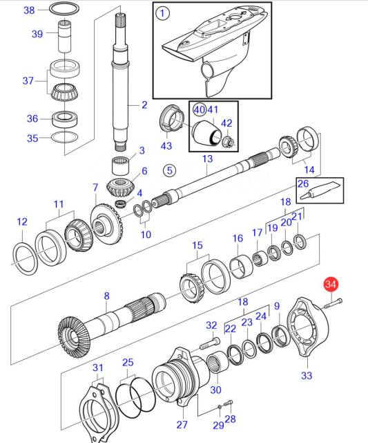  Volvo Penta 984258 