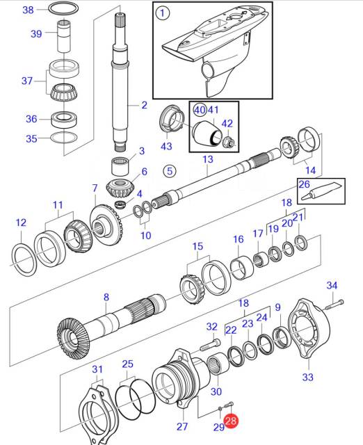    Volvo Penta DPH/DPR 984450 