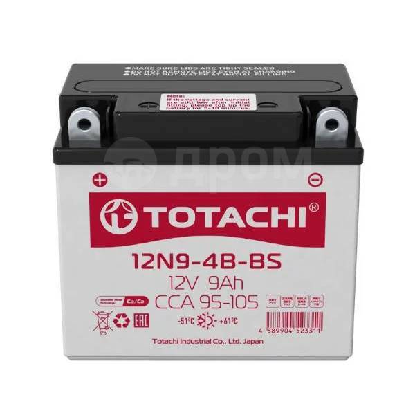   TOTACHI CMF 9 / 12N9-4B-BS R AGM 