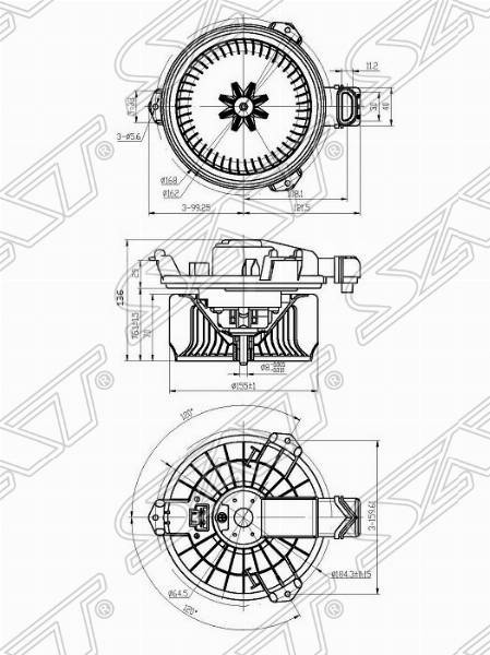   ST-87103-42090  Toyota  SAT  87103-02140 87103-02200 87103-02470 87103-0K200 87103-02140 RAV4 A3# 05-13 / RAV4 A4# 13...