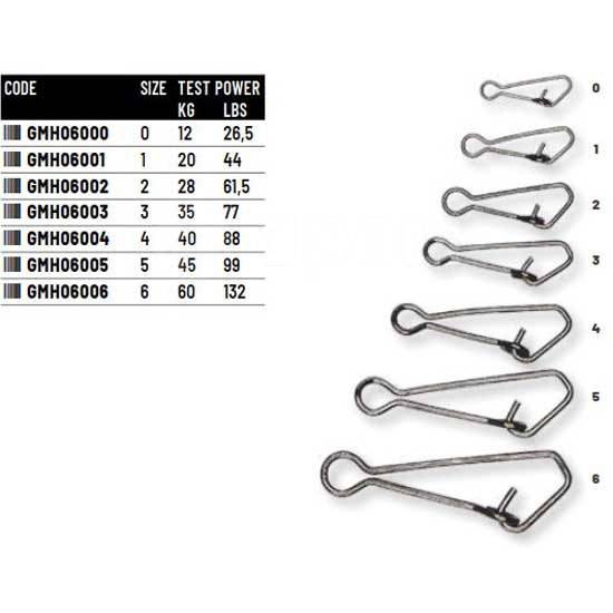    Hooked Grey 3, 4  Colmic GMH06003 