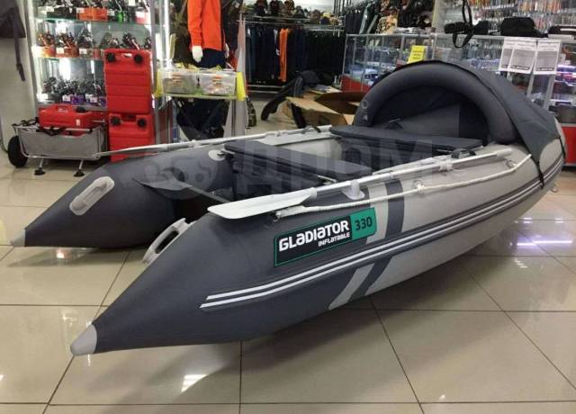 Лодка пвх Gladiator E330PRO, гладиатор, без двигателя, 2024 год, 3,30 м ...
