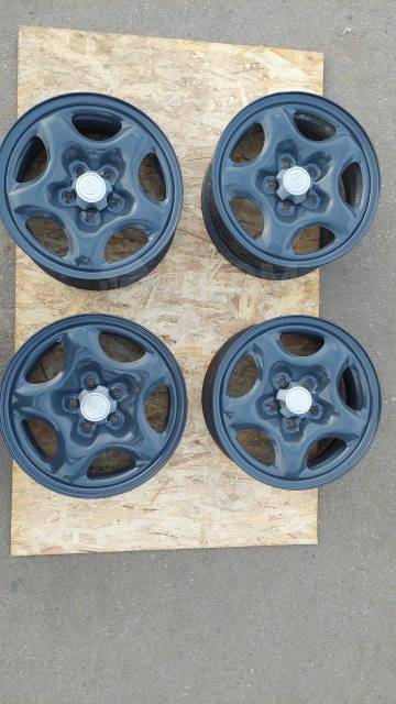 R15 5х100 Toyota. б/п по РФ, ШиноСервис, диск железный, 14", 1 шт ...