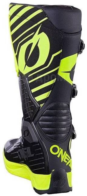  Black Yellow Oneal Rmx Boot Cross Enduro Motorcycle 