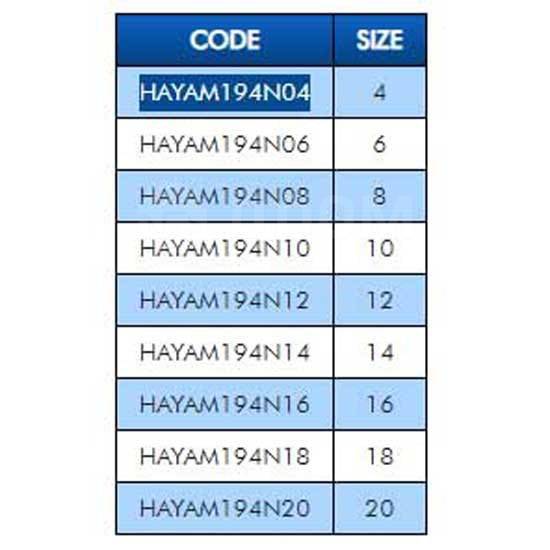     194 Nickel 4, 2  Hayabusa HAYAM194N04 