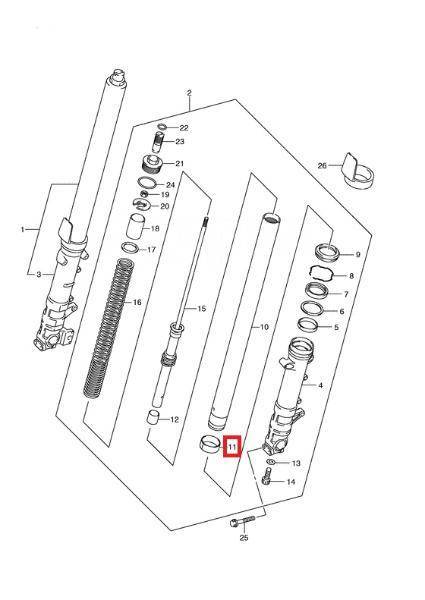    Suzuki 51121-07J00 