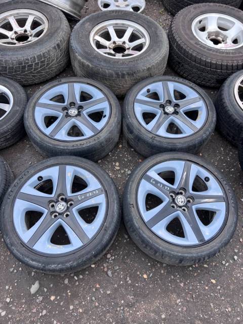 Диски Toyota R17 5x100 7jj et50 50 prius, 17", 1 шт, литой, 4 шт, б/у ...