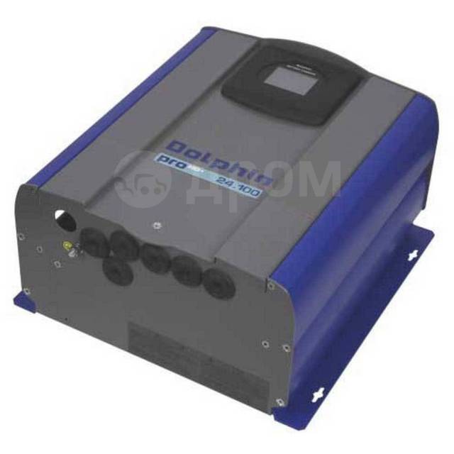    Grey / Blue Dolphin charger 399185 Dolphin Pro HD Plus 24V 100A 