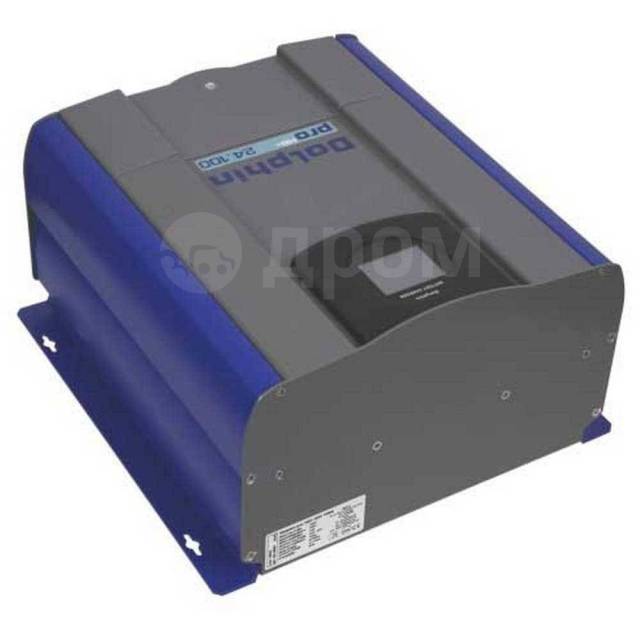    Grey / Blue Dolphin charger 399185 Dolphin Pro HD Plus 24V 100A 