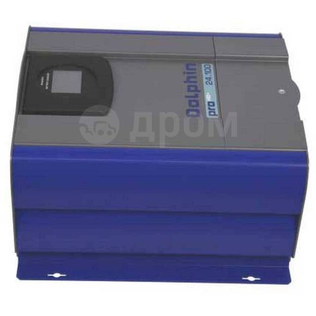    Grey / Blue Dolphin charger 399185 Dolphin Pro HD Plus 24V 100A 