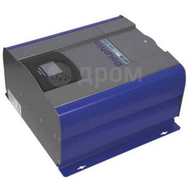    Grey / Blue Dolphin charger 399185 Dolphin Pro HD Plus 24V 100A 