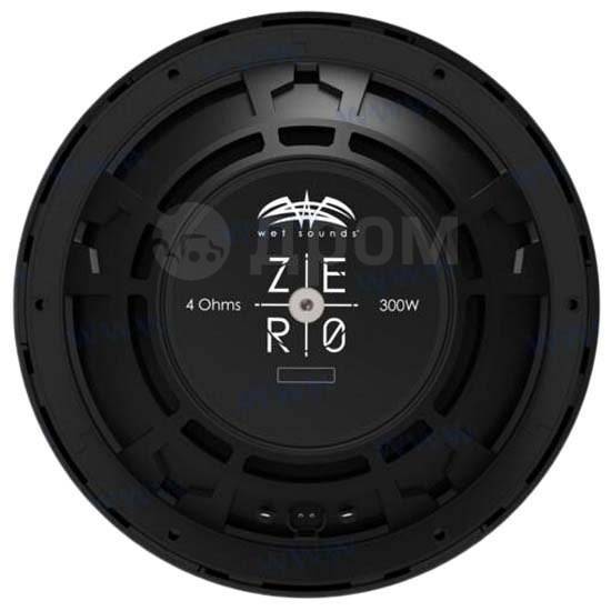   Zero S4 XZ-W Black Wet sounds WETZERO10S4XZ-B 10- 