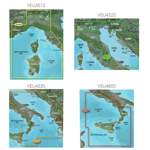    Garmin 5602202 Veu452S-Adriatic Sea North Coast 