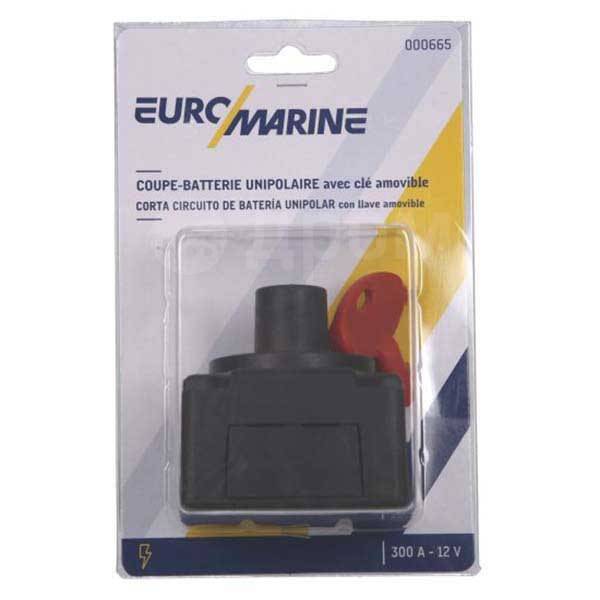      Black / Red 68 x 68 x 72 mm Euromarine 000665 12-48V 300A 