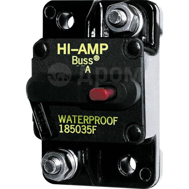   Black 75A Plastimo 220343 Hi Amp Buss A 