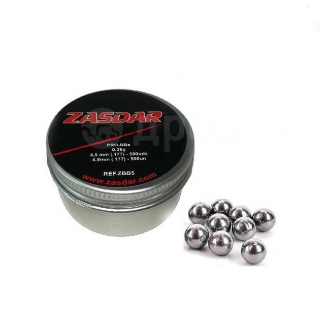    500    Grey 4.5 mm , 2  Zasdar ZBB5 BB 