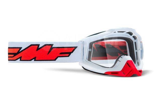   /  FMF Powerbomb Rocket White - Clear Lens 