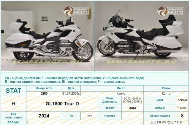 Honda GL 1800 Gold Wing Tour DCT. 1 800. ., , ,  .     