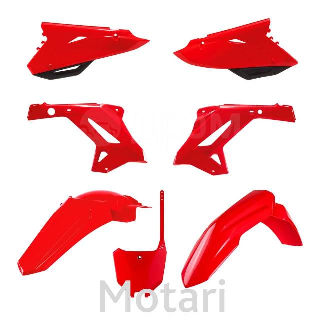   Honda CR125R, CR250R 02-07 style CRF2022 red 