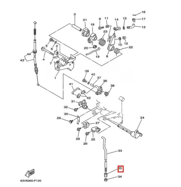     Yamaha 9.9-40, F8-20 (F15-05000035; 15F-06.04.05) (PREMARINE2) 