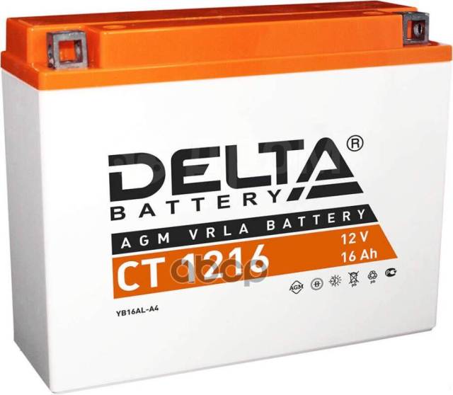   DELTA battery . CT1216 