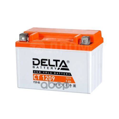  Delta Ct 9 1209 152X87x107 / Ytx9-Bs DELTA battery . YTX9-BS 