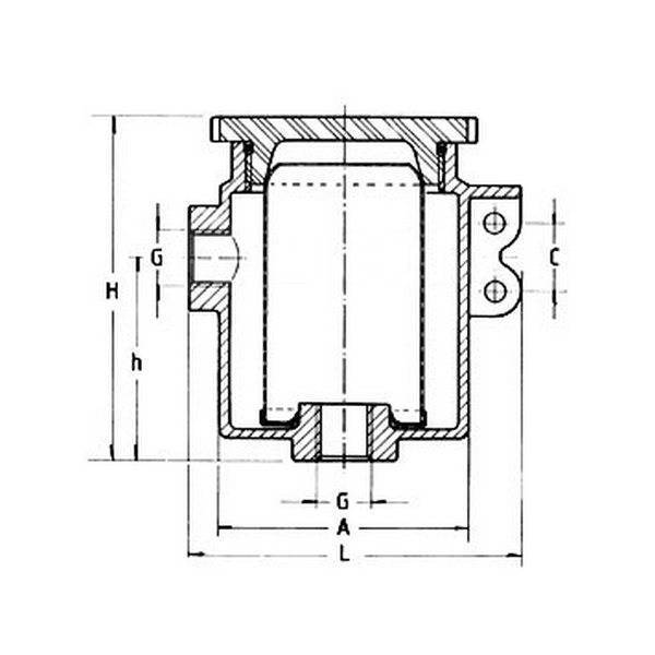      Guidi Marine 1160 1160#120005 3/4" 8183 / 