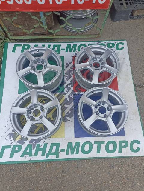 Диски 15, как на фото, 15", 1 шт, 4x114.3, 5x114.3, 6,00 кг. литой, 72 ...