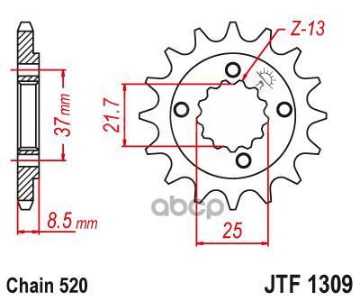   Jt Jtf1309.15 JT Sprockets . JTF1309.15 