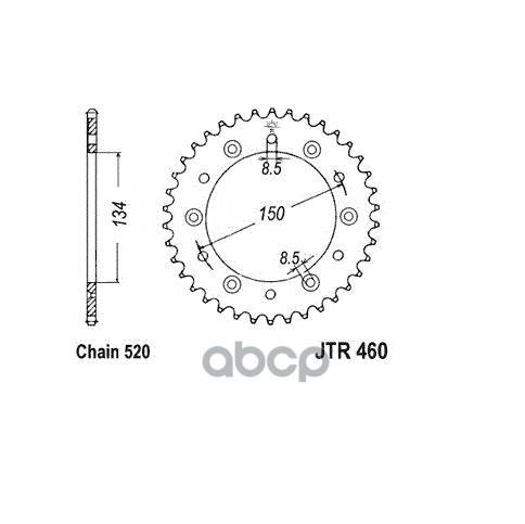   Jt Jtr460.49 JT Sprockets . JTR460.49 