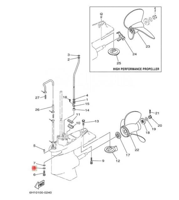      Yamaha 2-225, F30-250 (PREMARINE) 