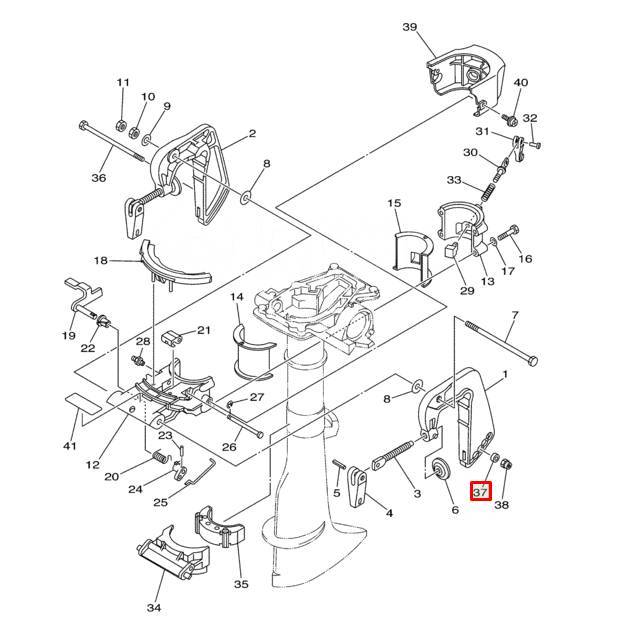   Yamaha 2; F2-2,5 (90201-06040; 2.5F-03.00.00.05; F2.5-03.00.00.11) (PREMARINE) 