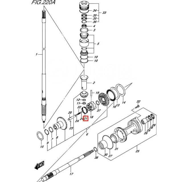   Suzuki DF150-300 (09440-56001) 