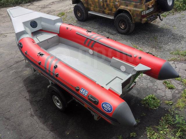 Новая доработанная РИБ лодка Baltic Boats 460 Аполлон, без двигателя ...