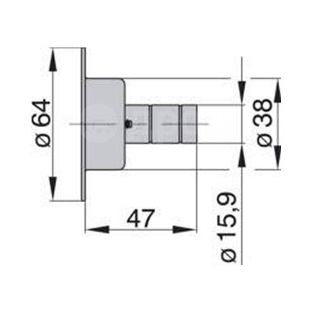   Vetus V-quipment AB16S   ?16  39,5    AISI316 