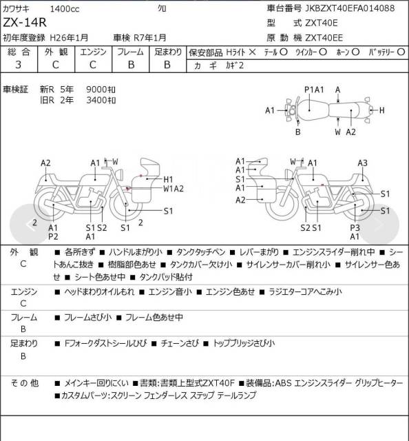 Kawasaki Ninja ZX-14R. 1 400. ., , ,   