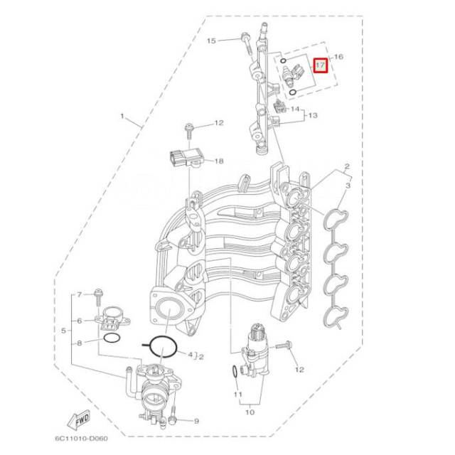  ,  Yamaha F30-225 FL200-250 FT-50-60 (Yamaha) 