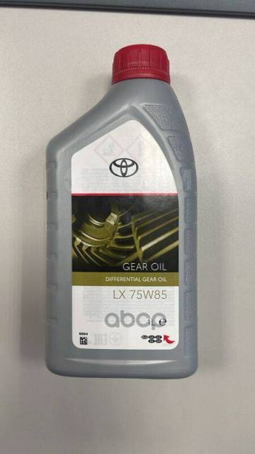 Масло Трансмиссионное Toyota Getriebeoil Lsd Lx 75W85 Gl-5 1Л ...