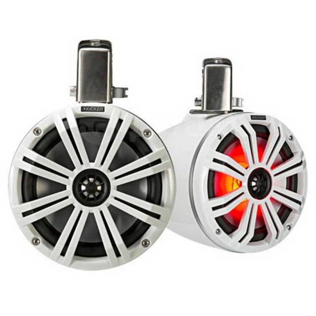  Usb-  White 300W Kicker KA45KMTC8W KMTC 8'' Coaxial 