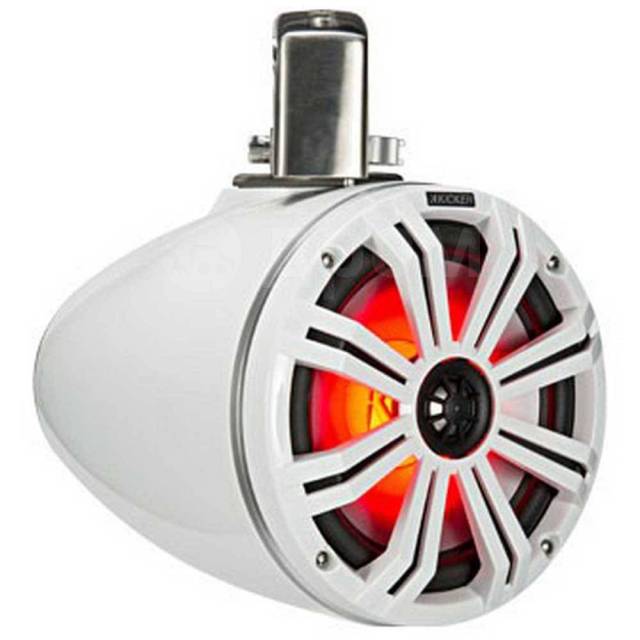  Usb-  White 300W Kicker KA45KMTC8W KMTC 8'' Coaxial 