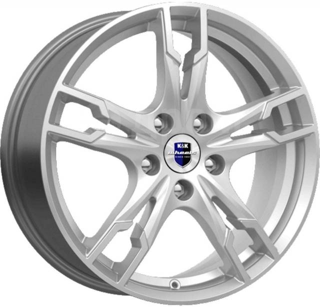 Диск K&K Солар 7x17 5x112 ET 45 Dia 66.6 (дарк платинум)