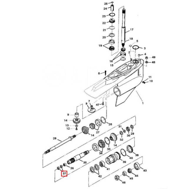   MERCRUISER - BRAVO I/II/III (Mercury) QS 