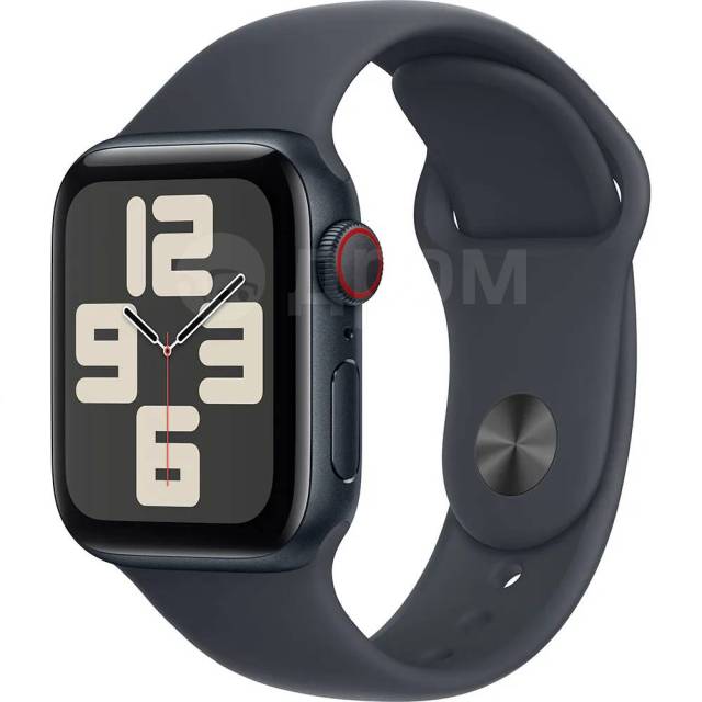  Midnight Aluminium / Midnight S-M Apple MXGC3QL/A Watch SE GPS + Cellular 40mm Sport Band 