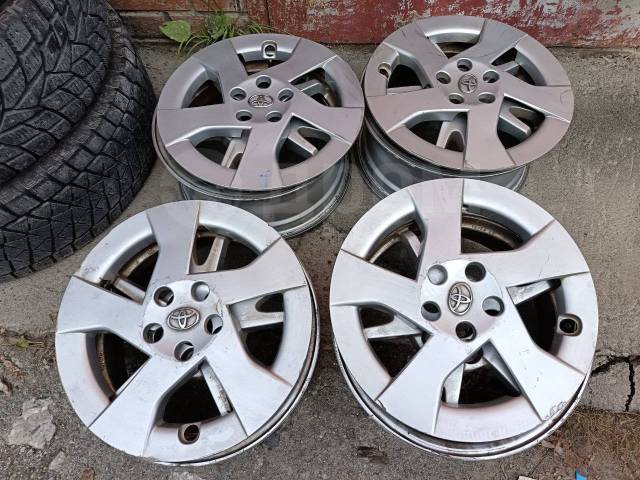 Литые диски Toyota R15, 15", 1 шт, 5x100, литой, 54,1 мм. б/у, в ...