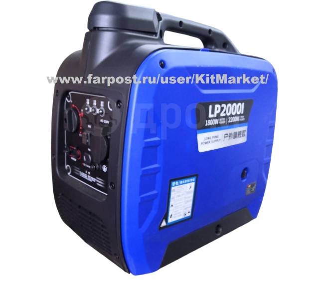 Генератор автономный бензиновый инверторный Long Peng LP2000I 1,8кВт, в ...