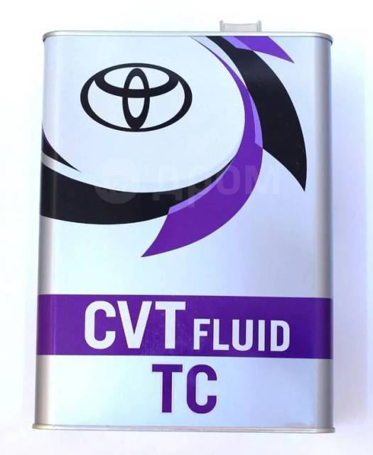 Масло трансмиссионное Toyota cvtf TC, 4л, синтетическое, 4,00 л. для ...