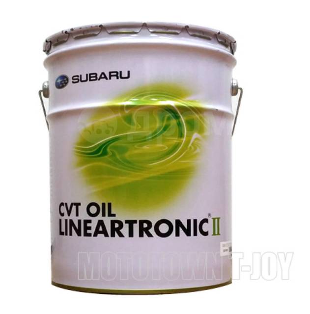 Масло в вариатор субару форестер какое. Subaru CVT Oil Lineartronic II k0425-y0711. Subaru CVT Oil Lineartronic II. Субару CVT Oil Lineartronic. Масло трансмиссионное Subaru CVT Lineartronic II 20 Л Subaru арт. K0425y0711.
