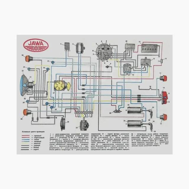   ,   12V (638, 640) Jawa 