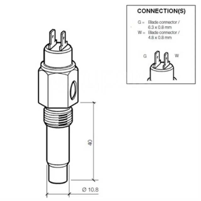   Bronze VDO 323803001023D M1 120C 